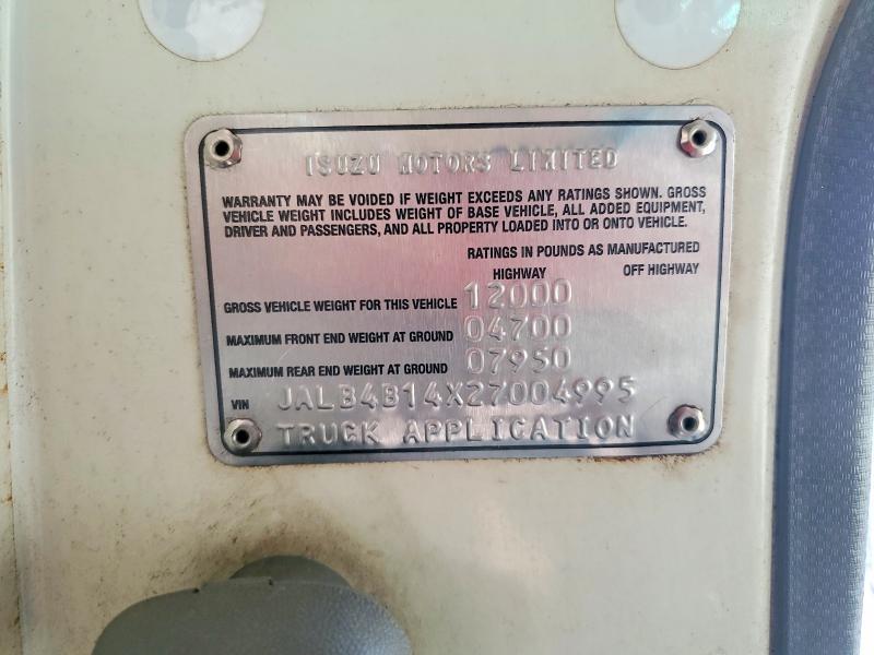 2002 Isuzu NPR HD BOX Truck