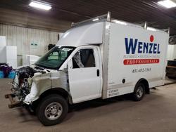 Chev salvage cars for sale: 2022 Chev Rolet Express G3500 Delivery Truck