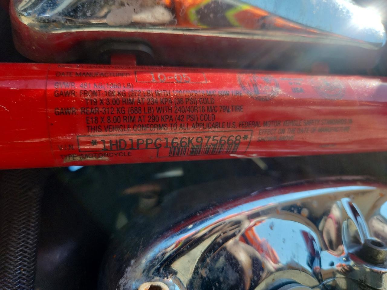 2006 Harley-Davidson Vrscse