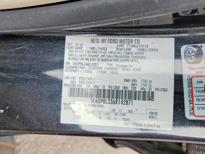 2010 Ford Fusion Hybrid