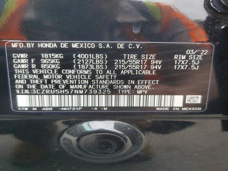 2022 Honda Hr-v ex