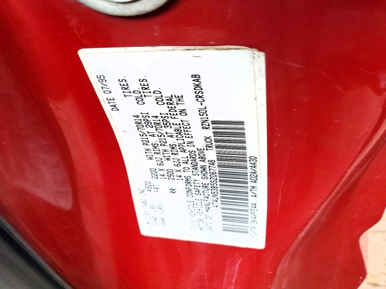 1995 Toyota Tacoma Base