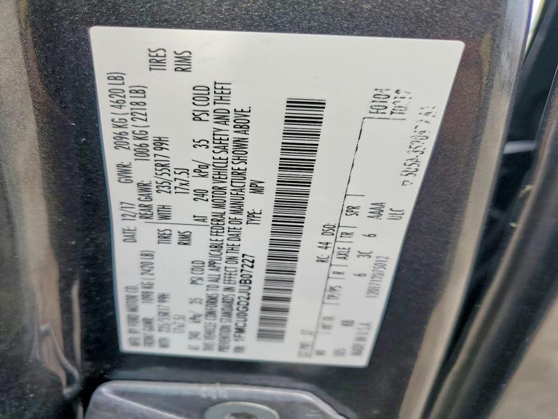 2018 Ford Escape se