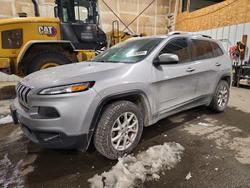 Jeep salvage cars for sale: 2018 Jeep Cherokee Latitude