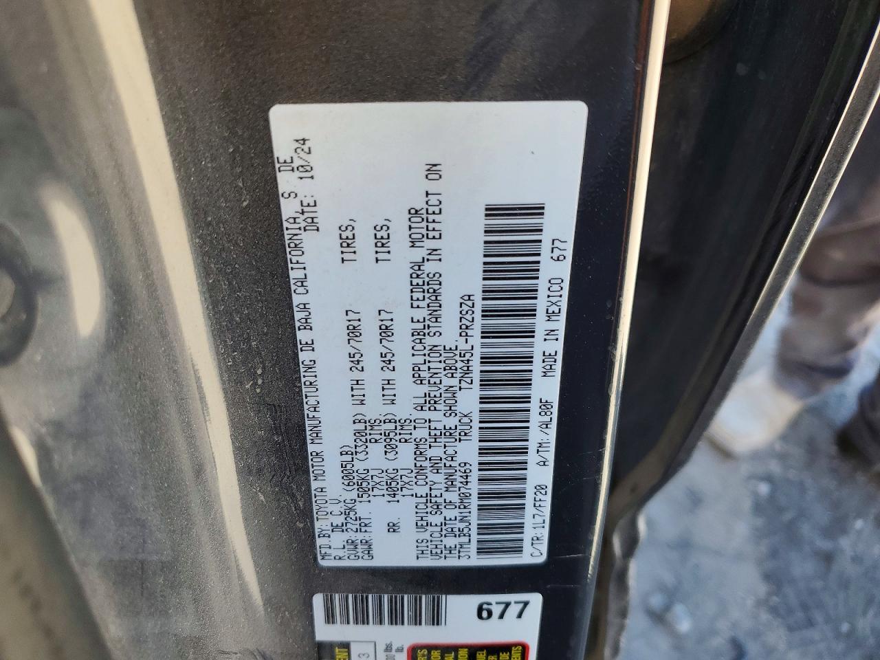 2024 Toyota Tacoma SR5