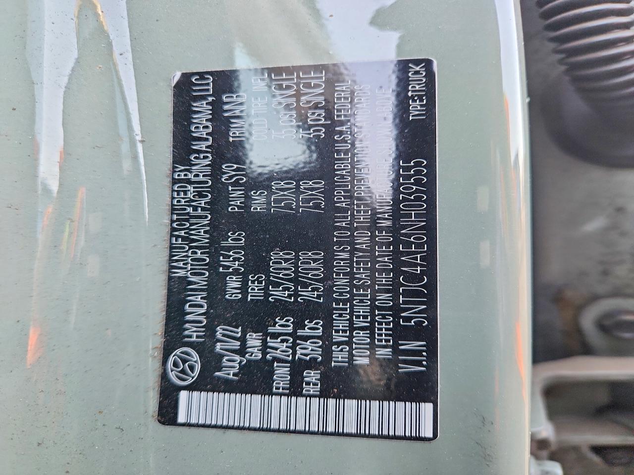 2022 Hyundai Santa Cruz SEL