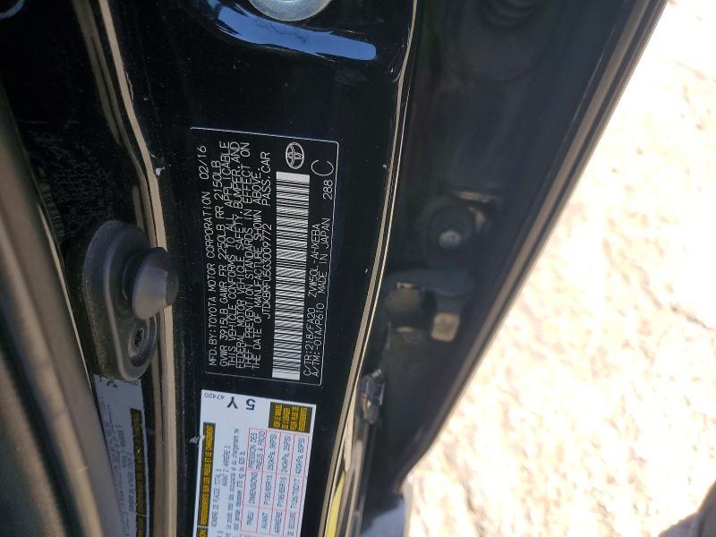 2016 Toyota Prius two