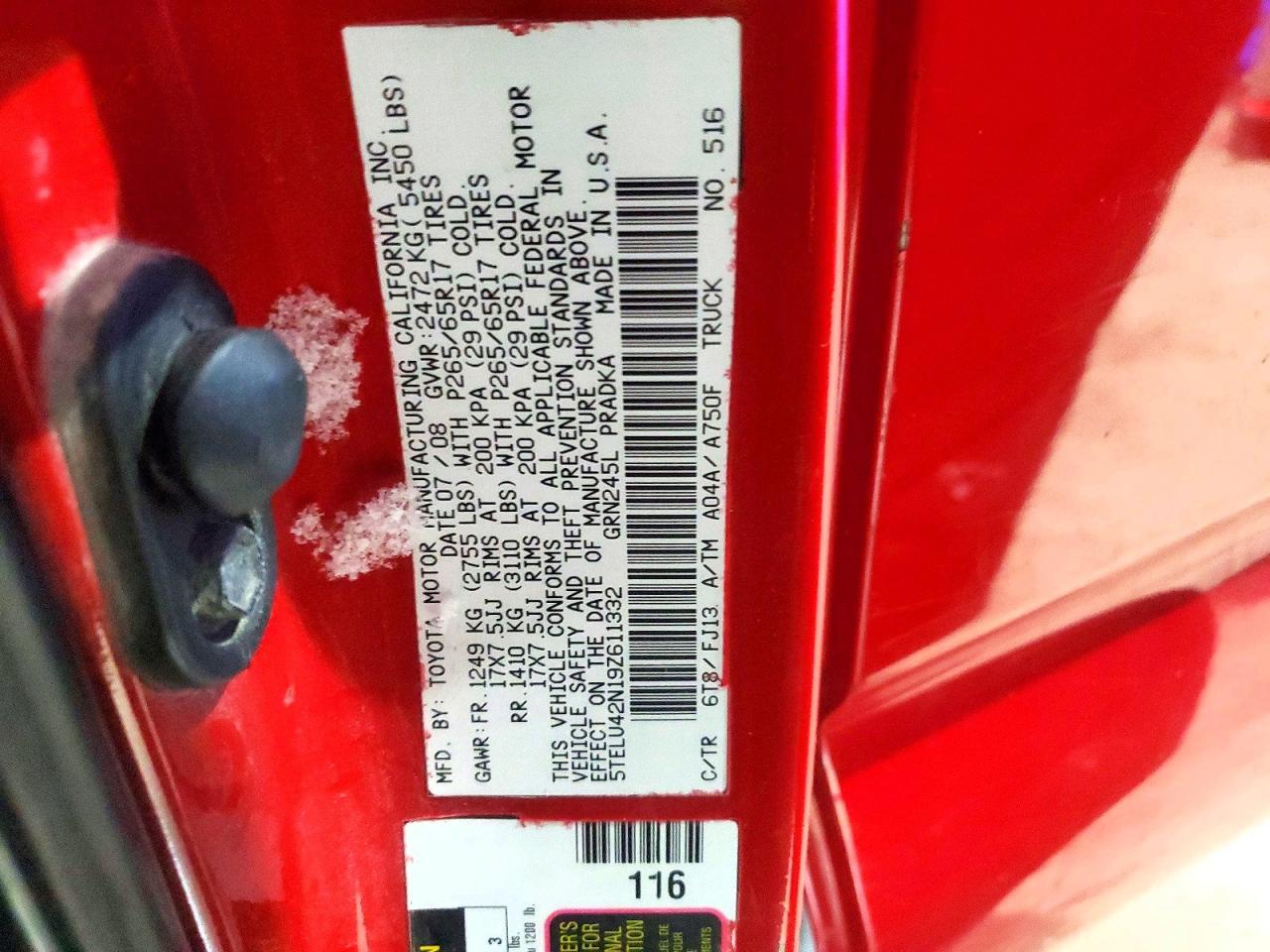2009 Toyota Tacoma V6