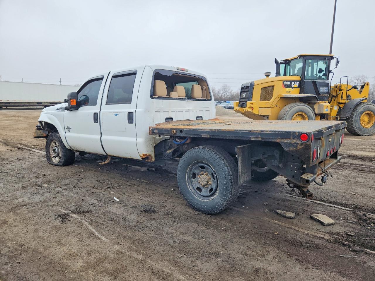 2011 Ford F250 Super Duty Flatbed Truck