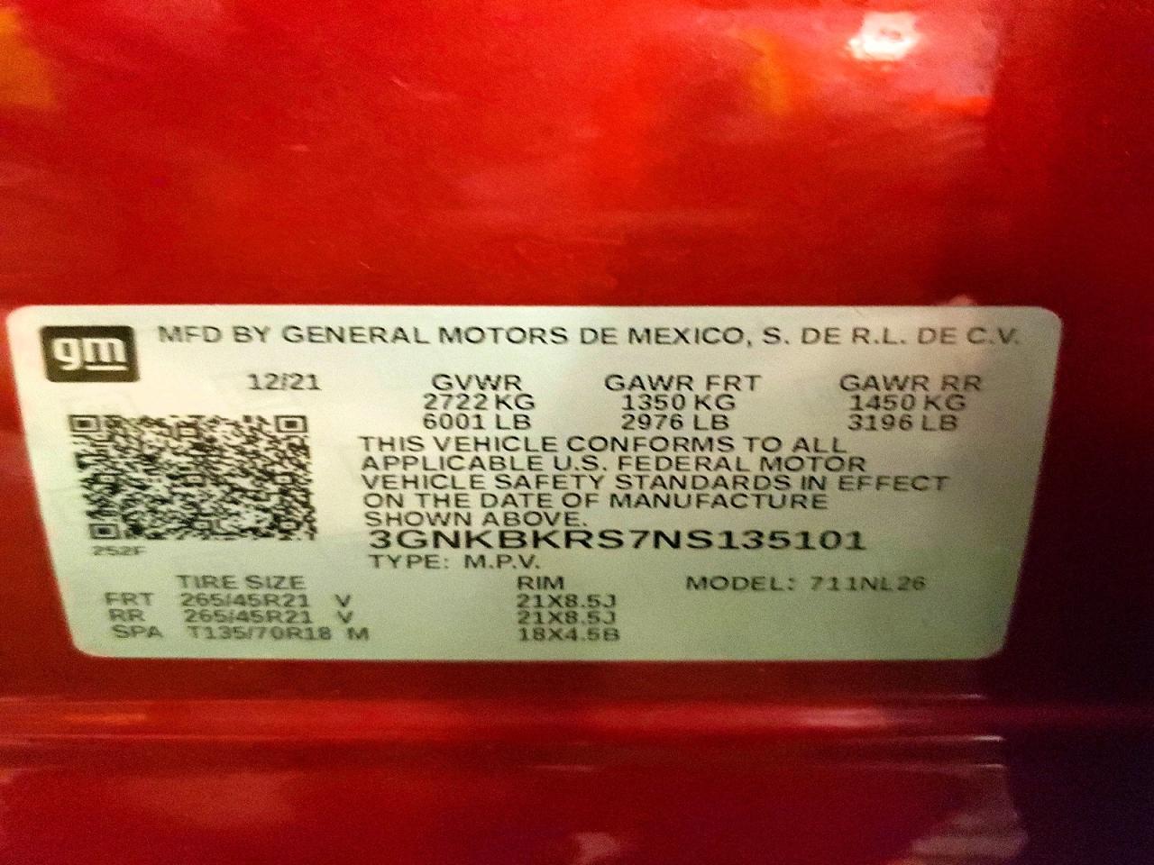 2022 Chevrolet Blazer rs