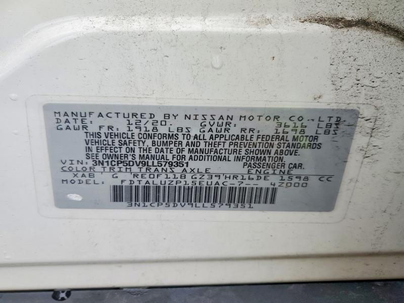 2020 Nissan Kicks sr