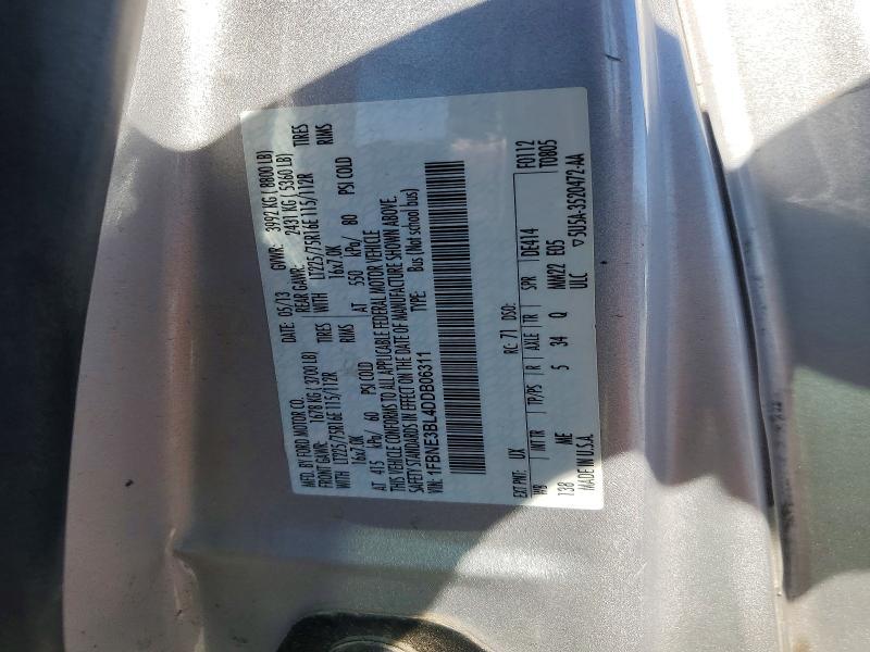 2013 Ford Econoline E350 Super Duty Wagon