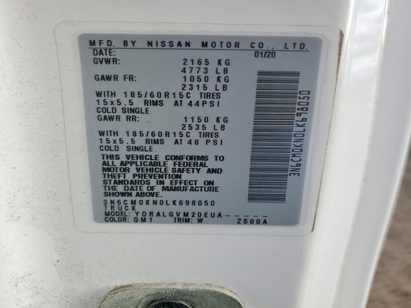 2020 Niss AN NV200 Utility / Service Van
