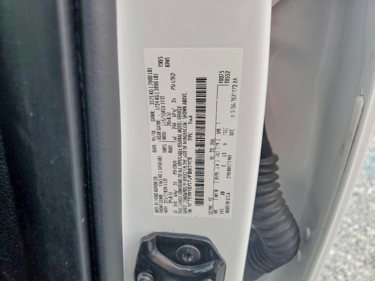 2018 Ford F150 Supercrew