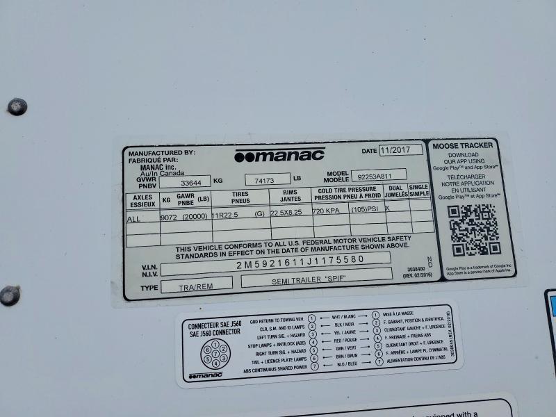 2018 Manac Manac Trai