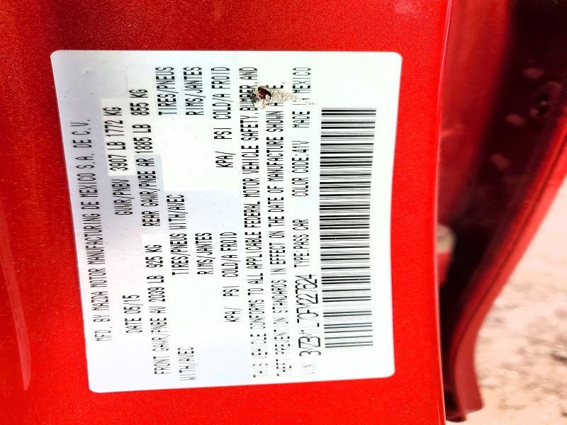 2015 Mazda 3 Touring