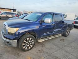Salvage trucks for sale at Grand Prairie, TX auction: 2010 Toyota Tundra Grade