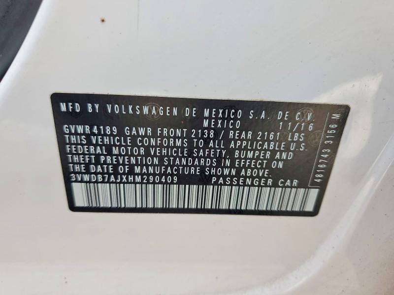 2017 Volkswagen Jetta se