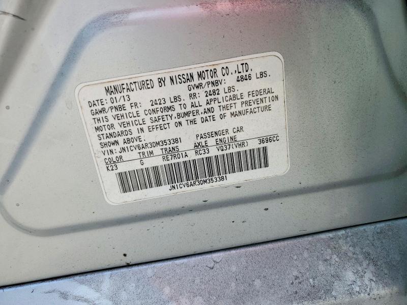 2013 Infiniti G37 Sedan