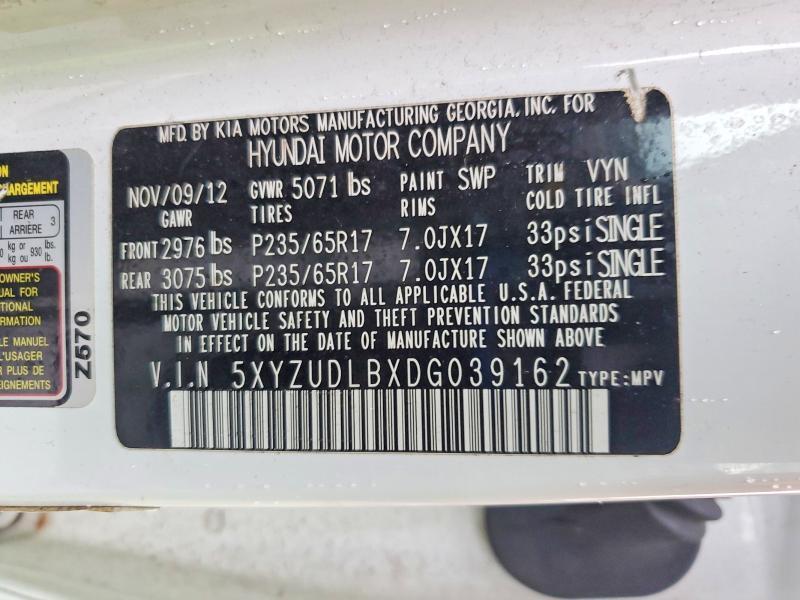 2013 Hyundai Santa fe s