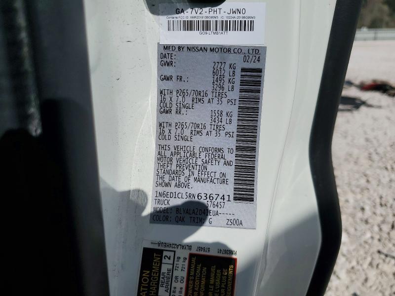 2024 Nissan Frontier S