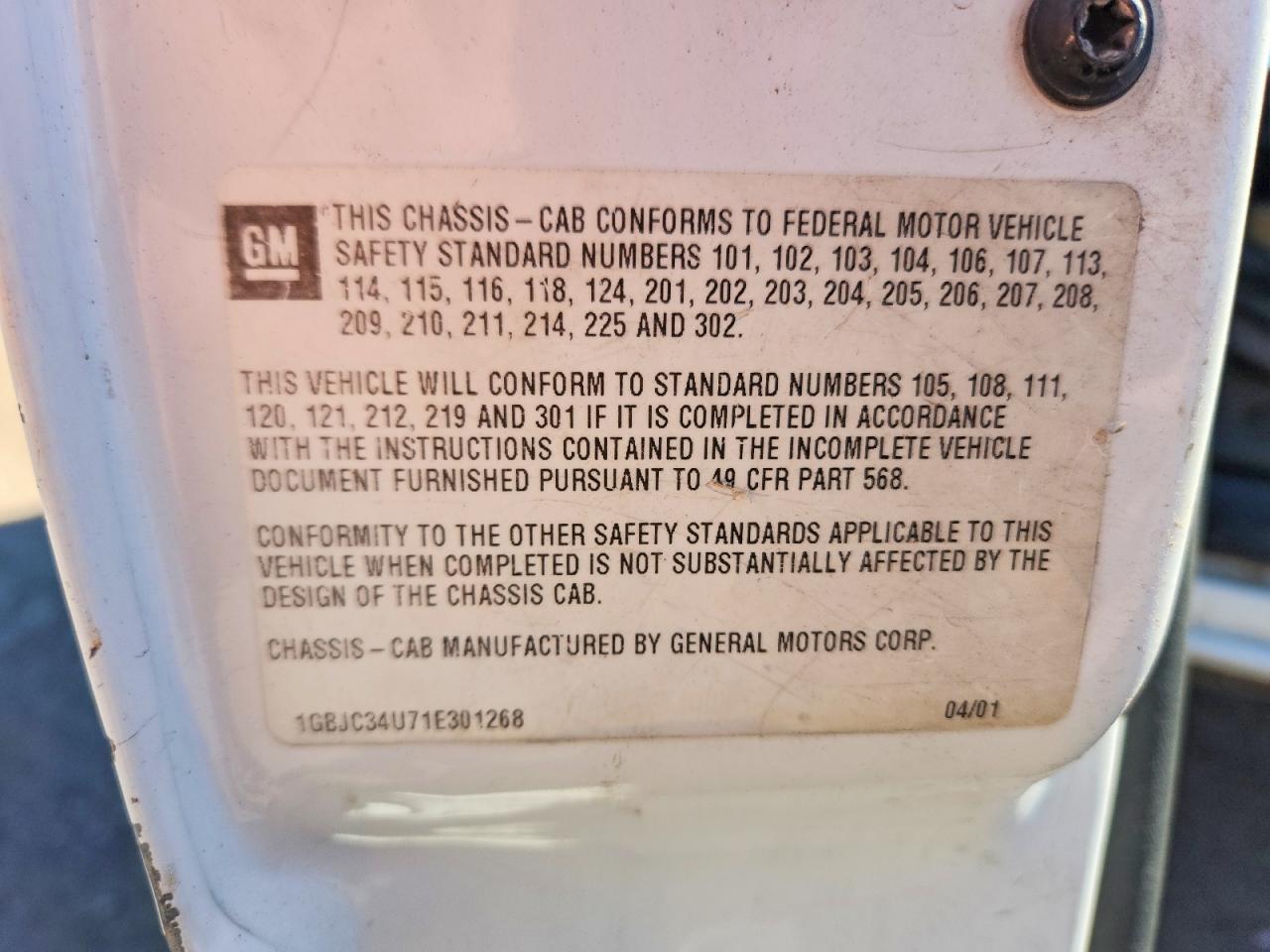 2001 Chevrolet Silverado C3500