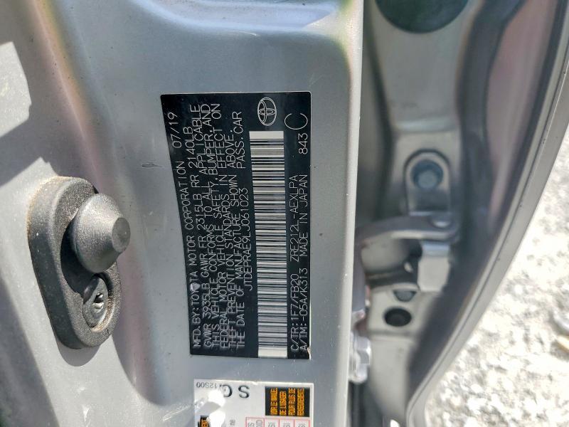 2020 Toyota Corolla le