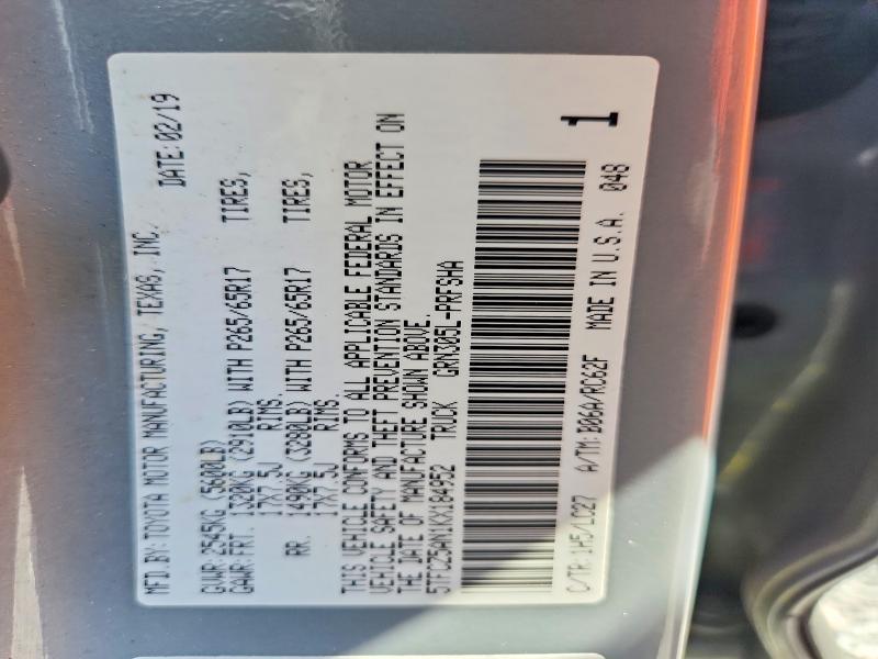 2019 Toyota Tacoma TRD Sport