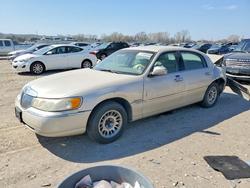 Lincoln salvage cars for sale: 2000 Lincoln Town car Cartier