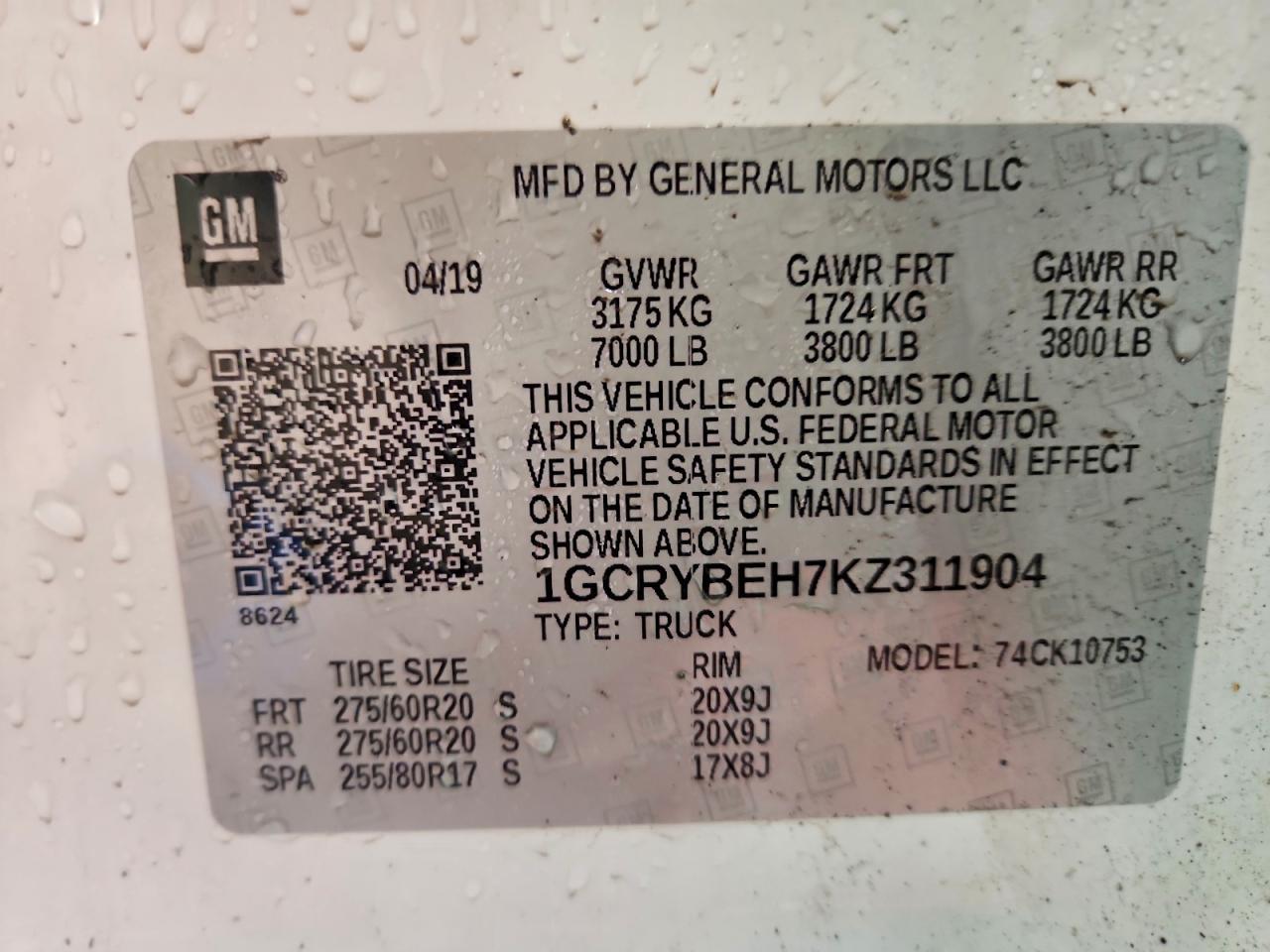 2019 Chevrolet Silverado K1500 Custom