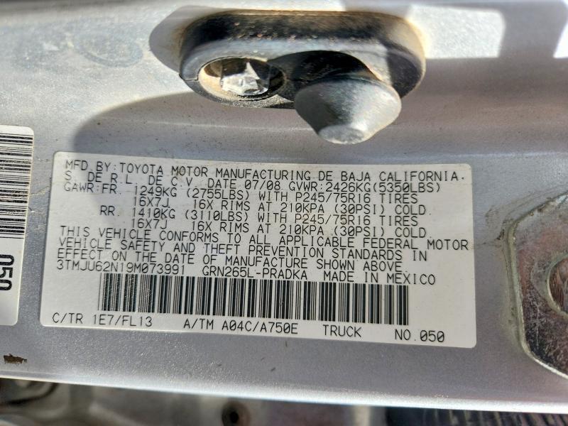 2009 Toyota Tacoma Double cab Prerunner