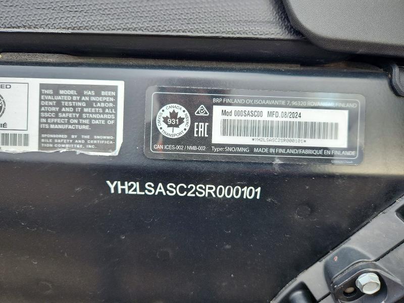 2025 Lynx Shredder DS 850 E-TE
