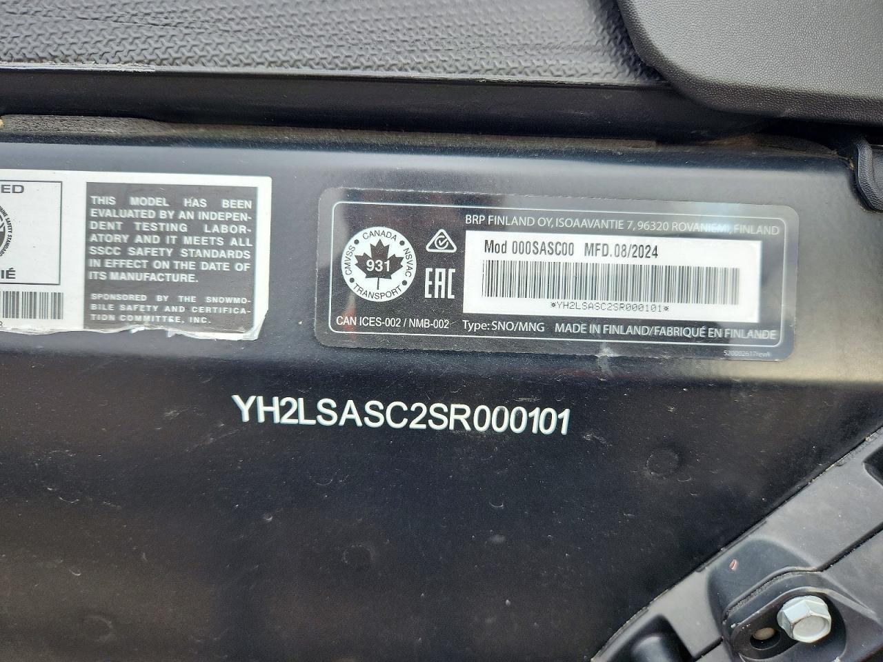 2025 Lynx Shredder DS 850 E-TE