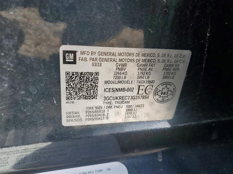 2018 Chevrolet Silverado K1500 LT