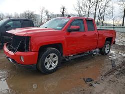 Salvage trucks for sale at Central Square, NY auction: 2018 Chevrolet Silverado K1500 LT