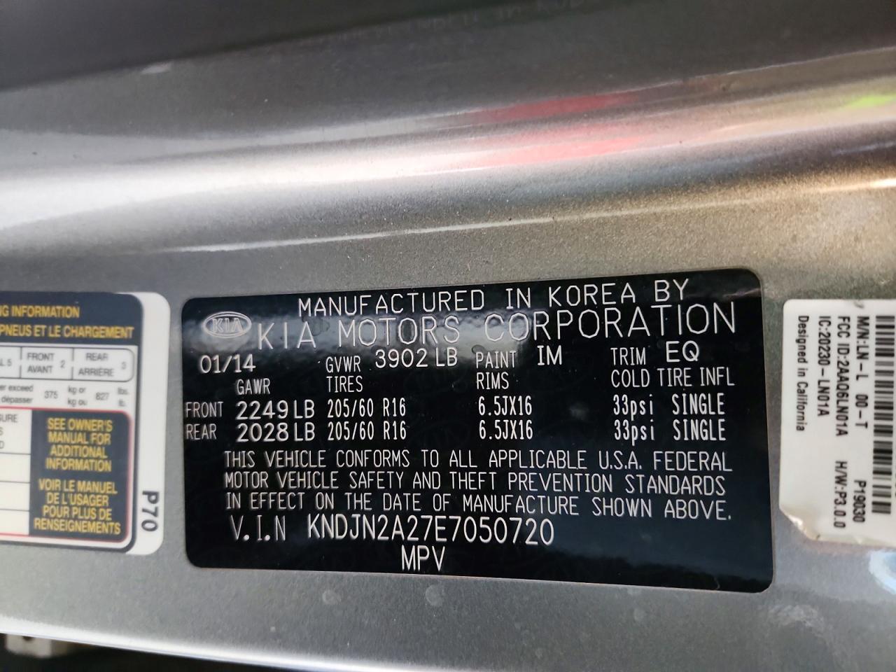 2014 KIA Soul Base