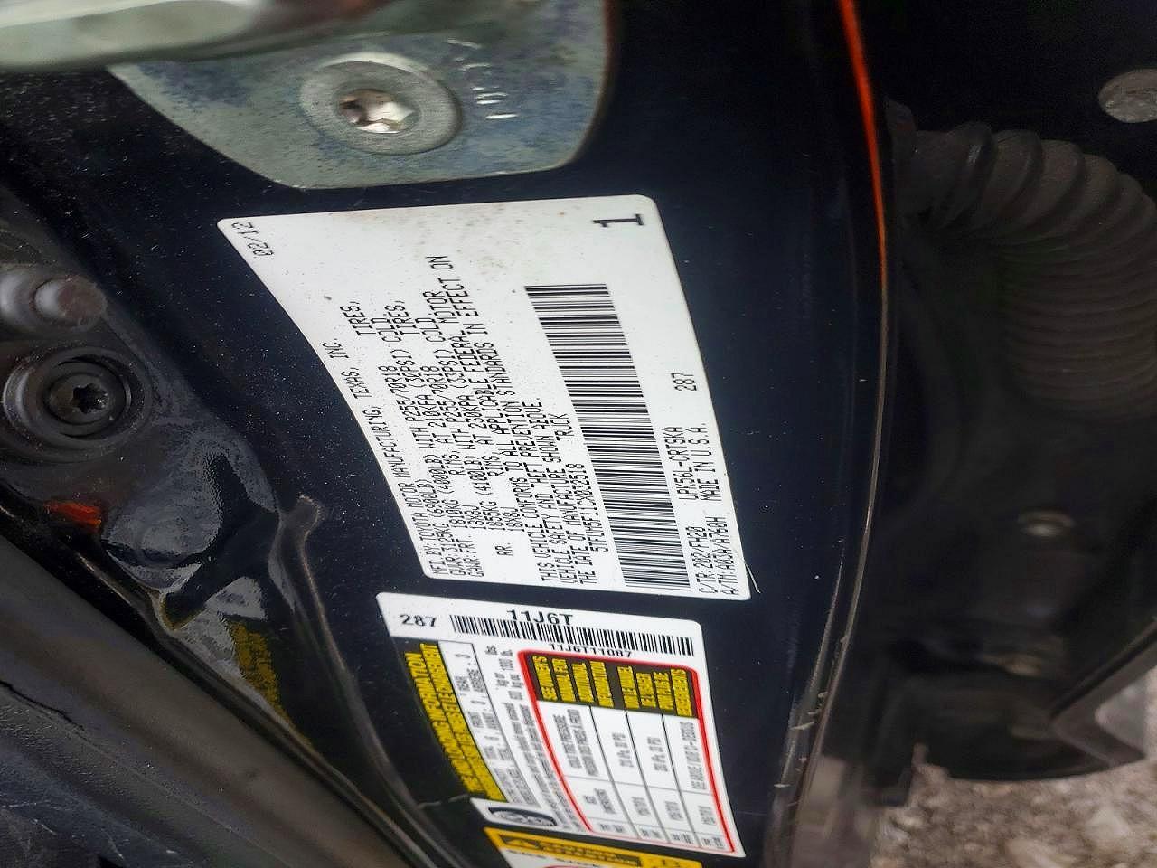 2012 Toyota Tundra Grade