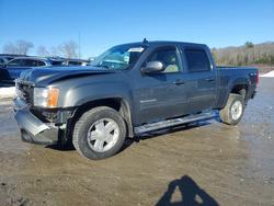 Salvage trucks for sale at West Warren, MA auction: 2011 GMC Sierra K1500 SLT