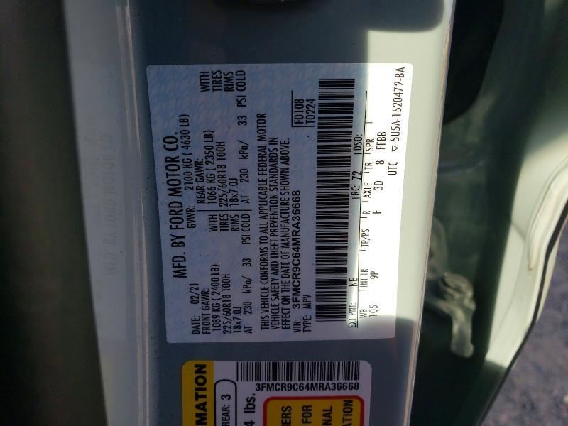 2021 Ford Bronco Sport Outer Banks