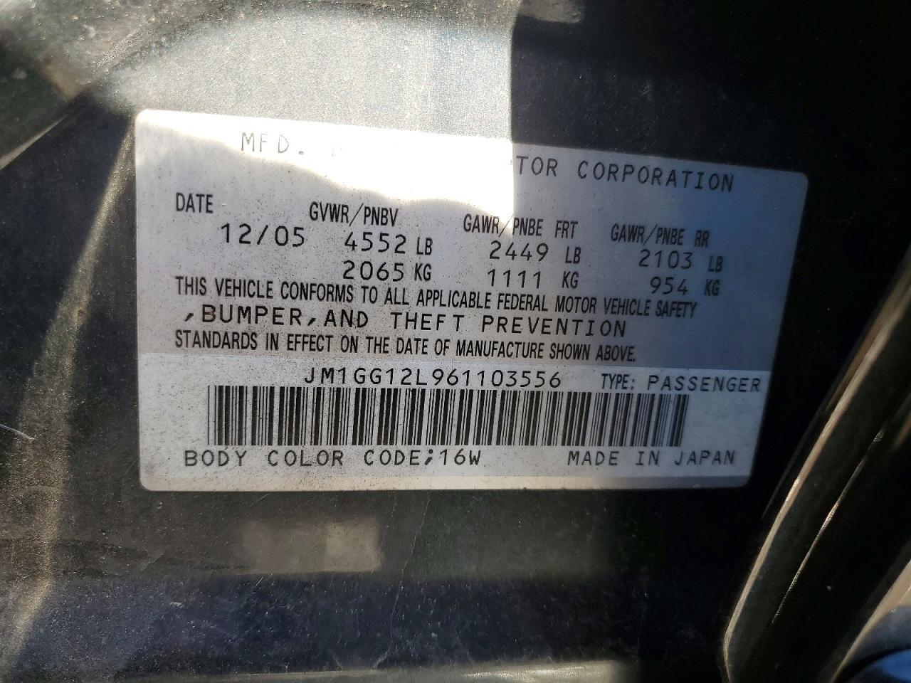 2006 Mazda Speed 6