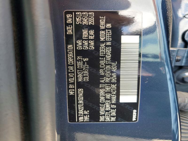 2019 Volvo S60 T6 Inscription