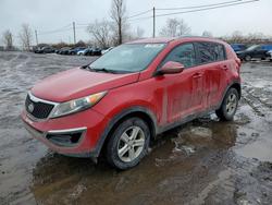KIA salvage cars for sale: 2015 KIA Sportage lx