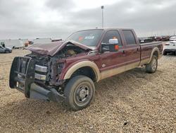 Salvage trucks for sale at Amarillo, TX auction: 2011 Ford F250 Super Duty