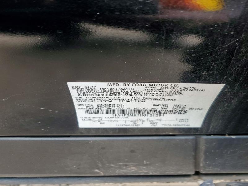 2017 Ford Taurus Police Interceptor