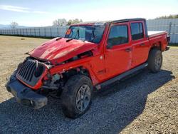 Salvage trucks for sale at Anderson, CA auction: 2020 Jeep Gladiator Sport