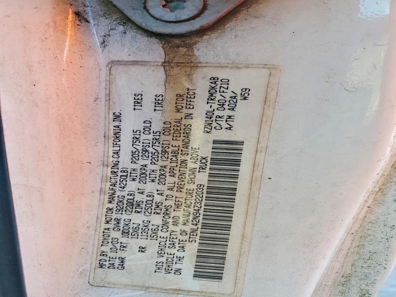 2004 Toyota Tacoma Base