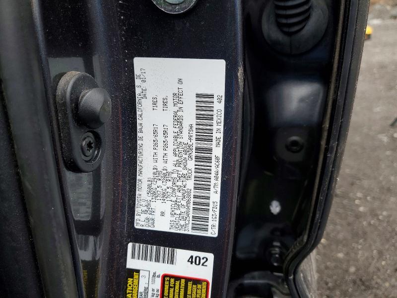 2017 Toyota Tacoma trd Sport