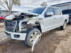 Ford salvage cars for sale: 2015 Ford F150 Supercrew