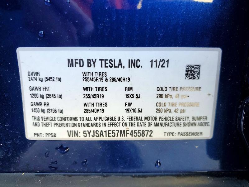 2021 Tesla Model s