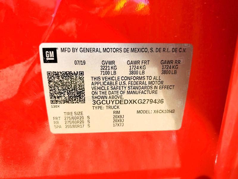 2019 Chevrolet Silverado K1500 LT